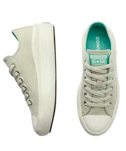 Tênis Converse Chuck Taylor All Star Move Canvas+1 Cano Baixo Verde