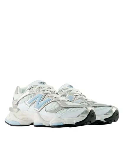 Tênis New Balance 9060 Bege Claro Azul Claro
