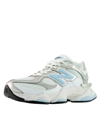 Tênis New Balance 9060 Bege Claro Azul Claro