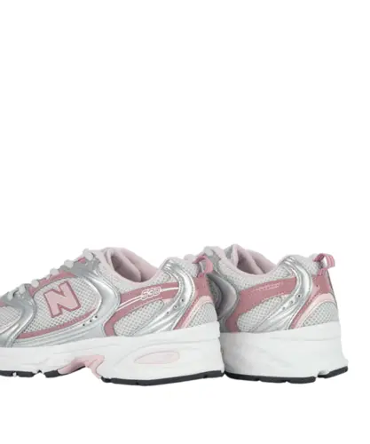 Tênis New Balance 530 Prata Rosa Envelhecido