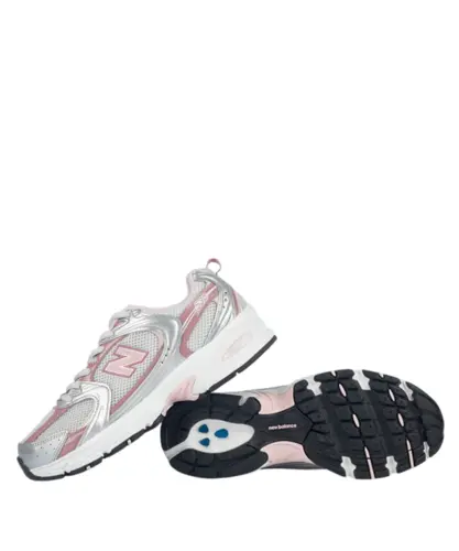 Tênis New Balance 530 Prata Rosa Envelhecido