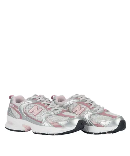 Tênis New Balance 530 Prata Rosa Envelhecido