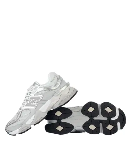 Tênis New Balance 9060 Cinza Metalic Gold - Tênis New Balance 9060