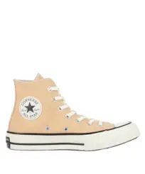 Tênis Converse Chuck 70 Hi Seasonal Cano Alto Bege Mostarda Amendoa