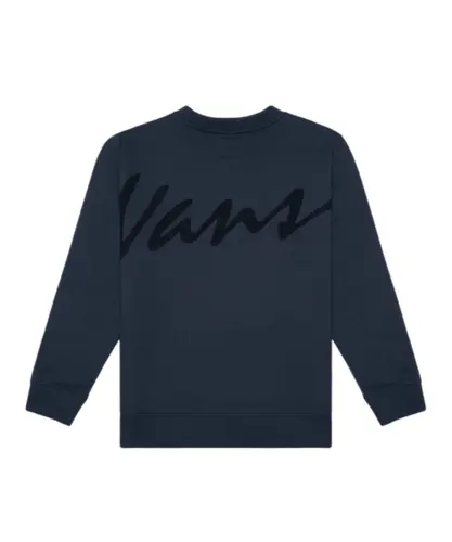 Moletom Vans Scripted Crew Parisian Night