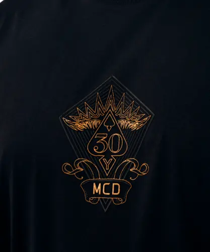 Camiseta MCD T-Shirt 30 Anos Pipa Oversized Preto