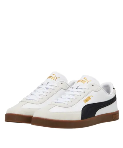 Tênis Puma Club II Era WNS White Black Vapor Gray