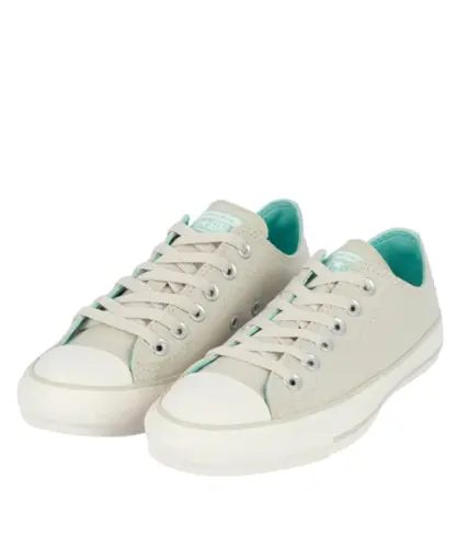 Tênis Converse Chuck Taylor All Star Ox Canvas+1 Verde Salvia Agua Marinha Amendoa