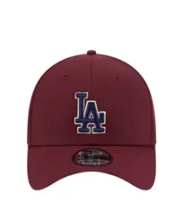 Boné New Era 3930 Maroon Navy Losdo Marrom