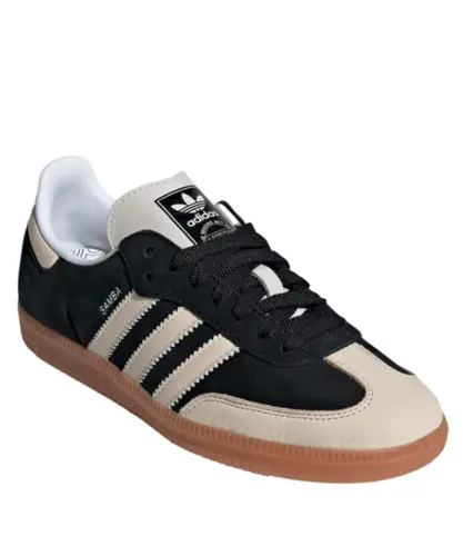 Tênis Adidas Samba OG Core Black Wonder White - Tênis Adidas Samba