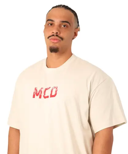 Camiseta MCD Oversized Fogo Creme Arcanjo