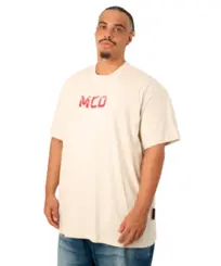 Camiseta MCD Oversized Fogo Creme Arcanjo