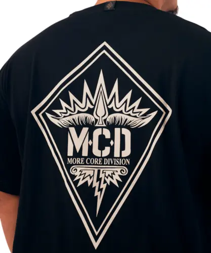 Camiseta MCD T-Shirt 30 Anos Oversized Preto - Camiseta MCD T