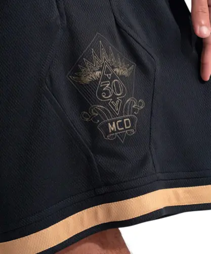 Bermuda MCD Com Elástico 30 Anos Preto