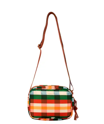 Bolsa Farm Chamego Esportes Xadrez Marrom