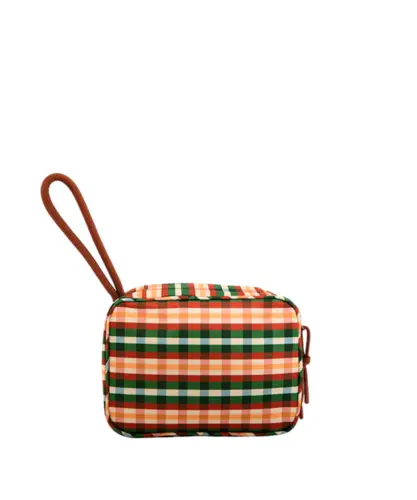 Mini Necessaire Farm Xerô Esporte Xadrez Marrom