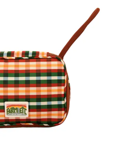Mini Necessaire Farm Xerô Esporte Xadrez Marrom