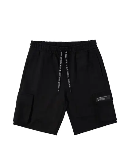 Bermuda MCD Moletom Cargo Preto