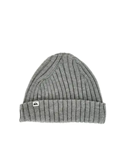 Gorro Quiksilver Low Clifs Cinza Claro