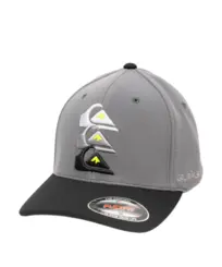 Boné Quiksilver Emb Three Logo Dark Gray