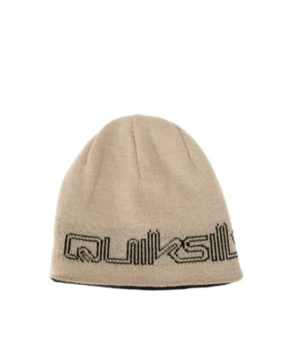 Gorro Quiksilver Double Outline Preto