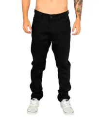 Calça Quiksilver Jeans Everyday Preto
