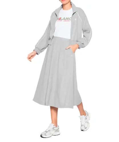 Jaqueta Fila Cropped F-Box Cinza