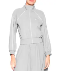Jaqueta Fila Cropped F-Box Cinza