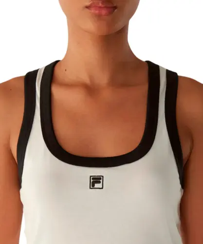 Regata Fila Slim F-Box Off White Preto