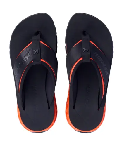 Chinelo Kenner Rakka Sport Preto Laranja