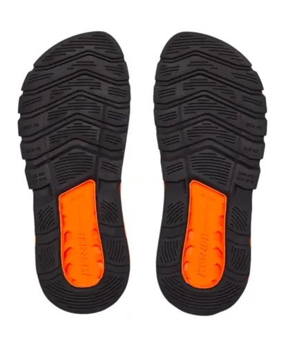 Chinelo Kenner Rakka Sport Preto Laranja