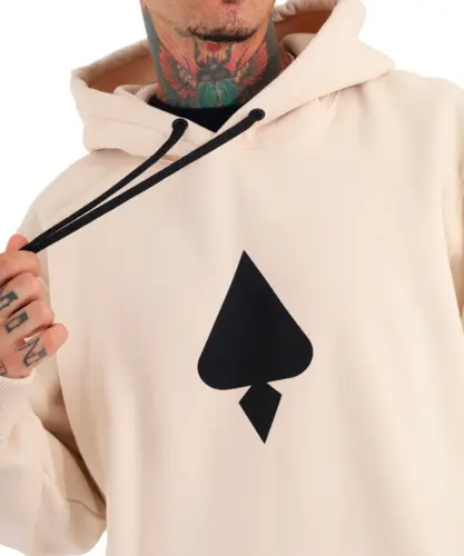 Moletom MCD Canguru Fechado Logo Creme Arcanjo