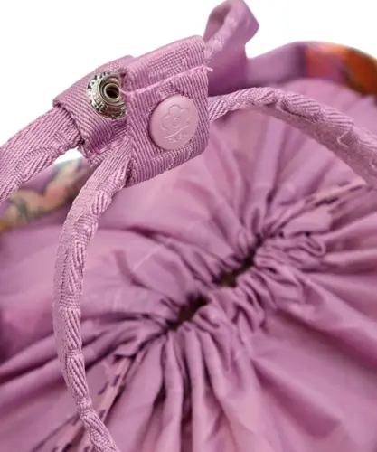 Necessaire Farm Me Leva Ziriguidum Romance em Flor Lilás