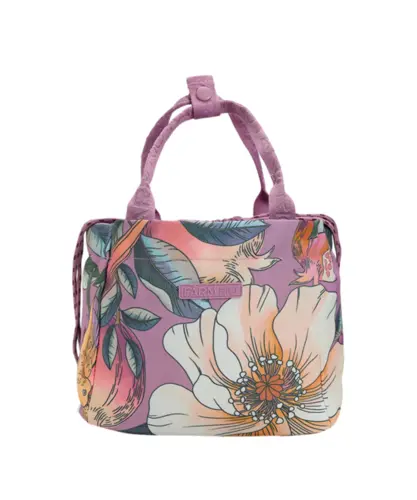 Necessaire Farm Me Leva Ziriguidum Romance em Flor Lilás