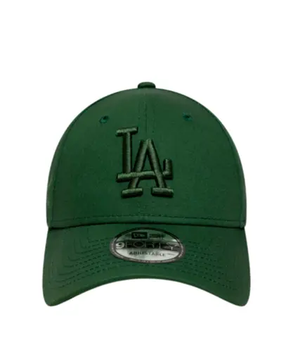 Boné New Era LA Dodgers MLB League Essential 9FORTY Verde Escuro