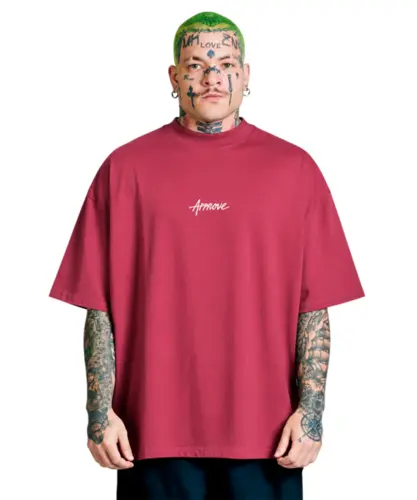 Camiseta Approve Huge Basic Bordô