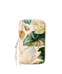 Bolsa Farm Arpoador Flor de Lotus Off White