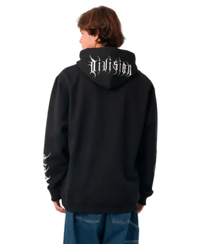 Moletom MCD Canguru Fechado Espada Caligraffiti Preto