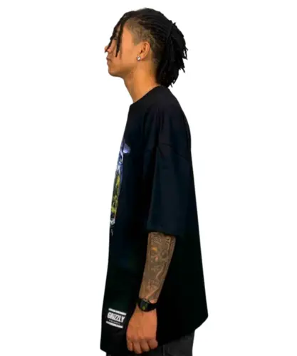 Camiseta Grizzly Staycation Black