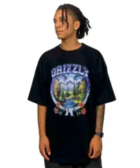 Camiseta Grizzly Staycation Black