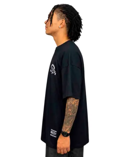 Camiseta Grizzly Fangz Oversized Black - Camiseta Grizzly Fangz