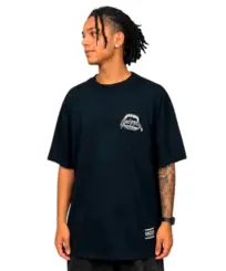 Camiseta Grizzly Fangz Oversized Black