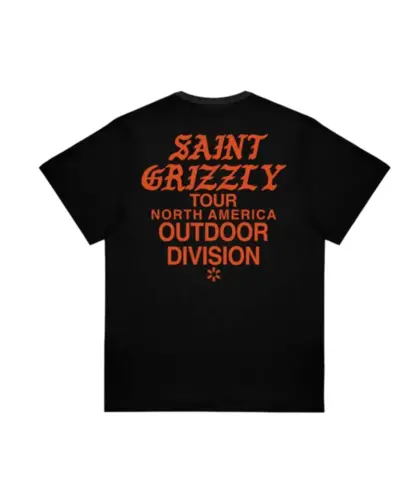Camiseta Grizzly Saint Preto