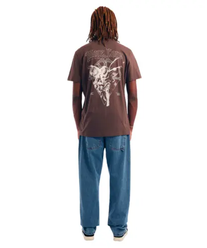 Camiseta MCD Regular Chronos Costas Marrom