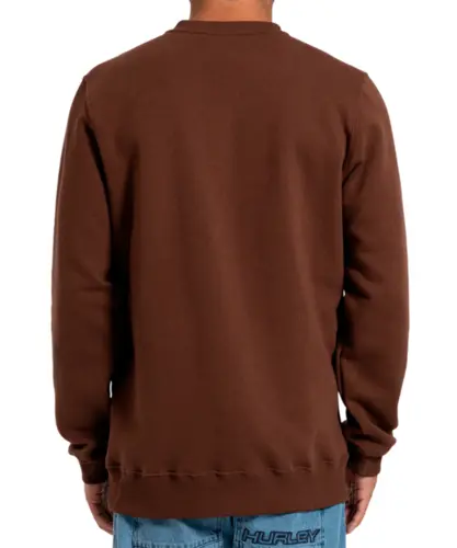 Moletom Hurley Careca Mini Icon II Marrom