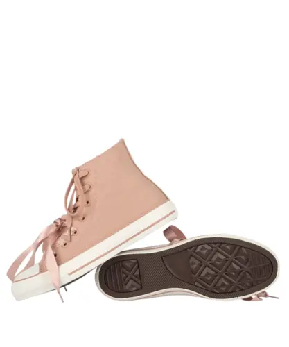 Tênis Converse Chuck Taylor All Star Hi Café com Leite Amendoa