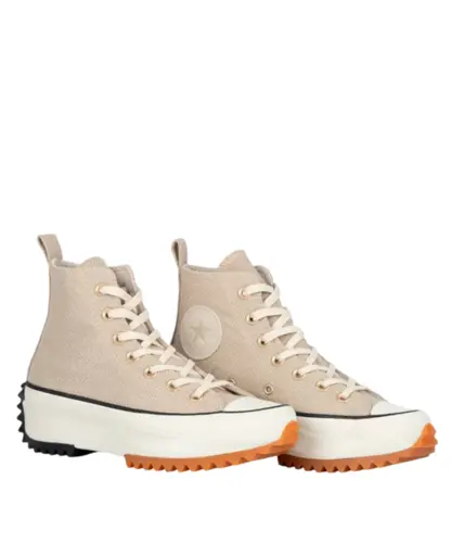 Tênis Converse Run Star Hike Hi Cru Clássico Prata Amendoa