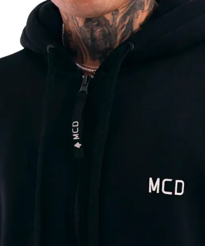 Moletom MCD Canguru Aberto Preto