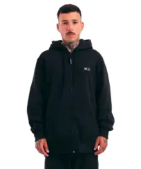 Moletom MCD Canguru Aberto Preto