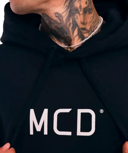 Moletom MCD Canguru Fechado Preto